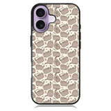 Pusheen The Cat Pattern iPhone 17 Case OV6949