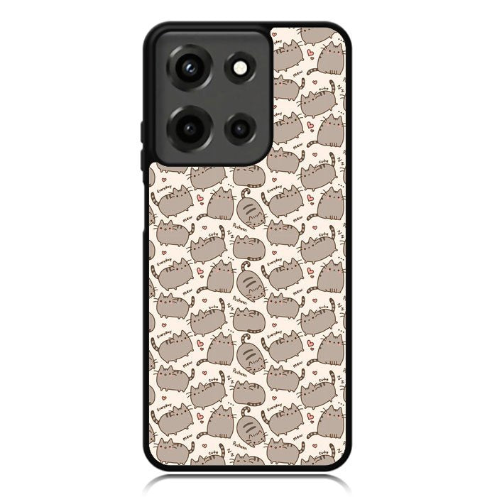 Pusheen The Cat Pattern Motorola Moto G 5G 2025 Case OV6949