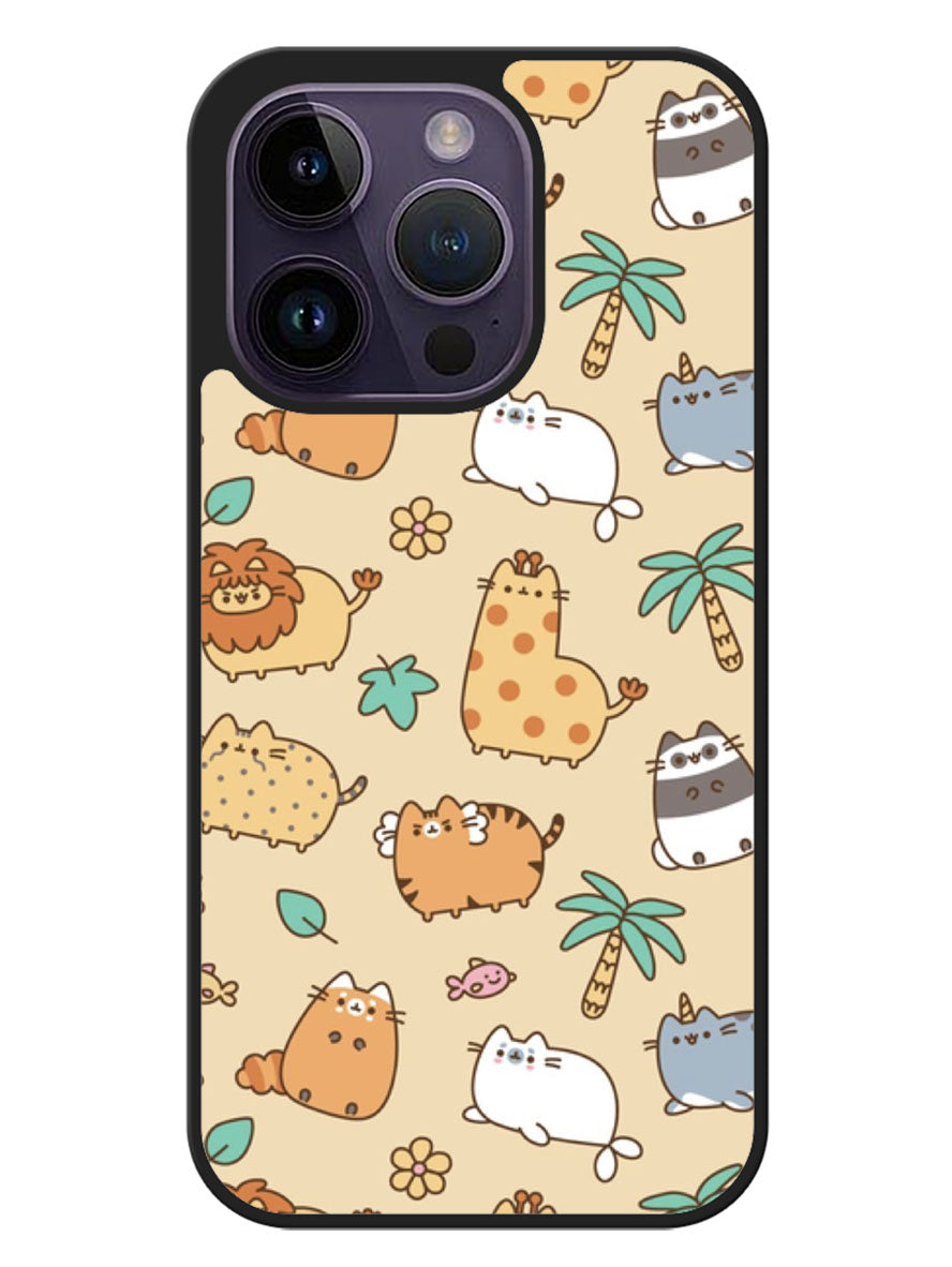 Pusheen The Cat Animal iPhone 14 Pro Case