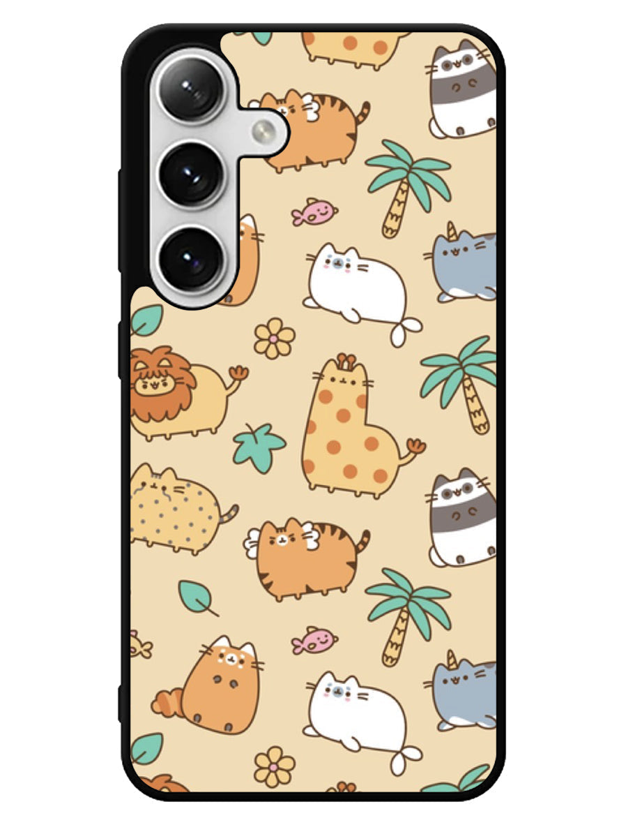 Pusheen The Cat Animal Samsung Galaxy S25 5G Case