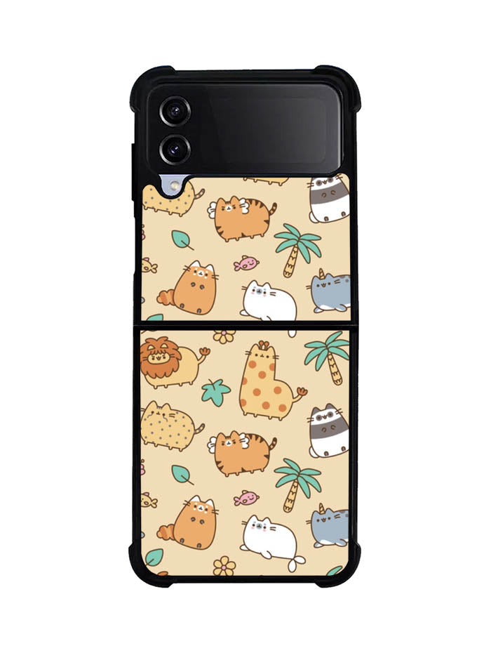 Pusheen The Cat Animal Samsung Galaxy Z Flip 4 5G 2022 Case