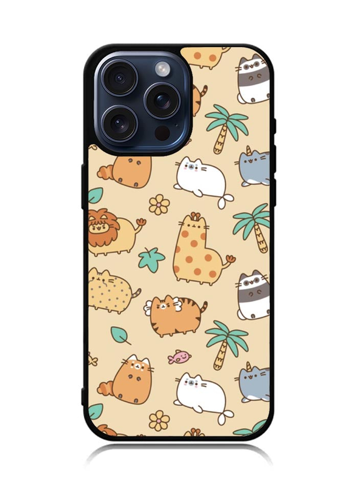 Pusheen The Cat Animal iPhone 15 Pro Max Case