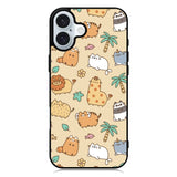Pusheen The Cat Animal iPhone 16 Plus Case