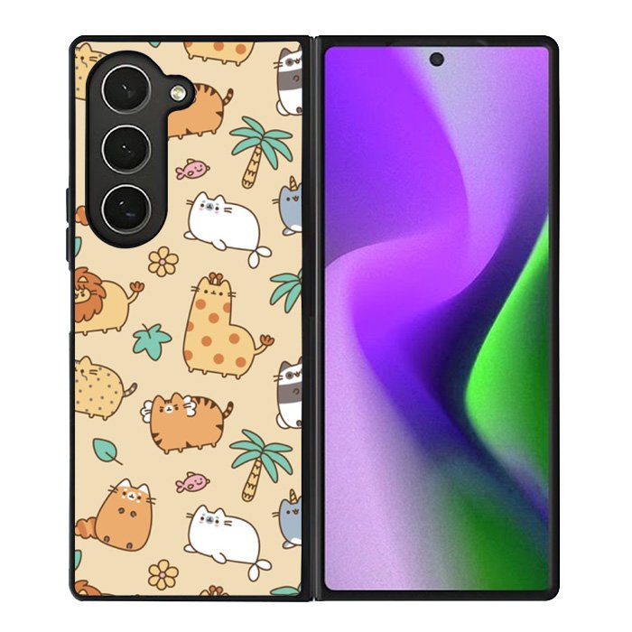 Pusheen The Cat Animal Samsung Galaxy Z Fold 6 Case