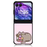 Pusheen The Cat Ice Cream Motorola Moto Razr Plus 2024 , Moto Razr+ 2024 Case OV6946