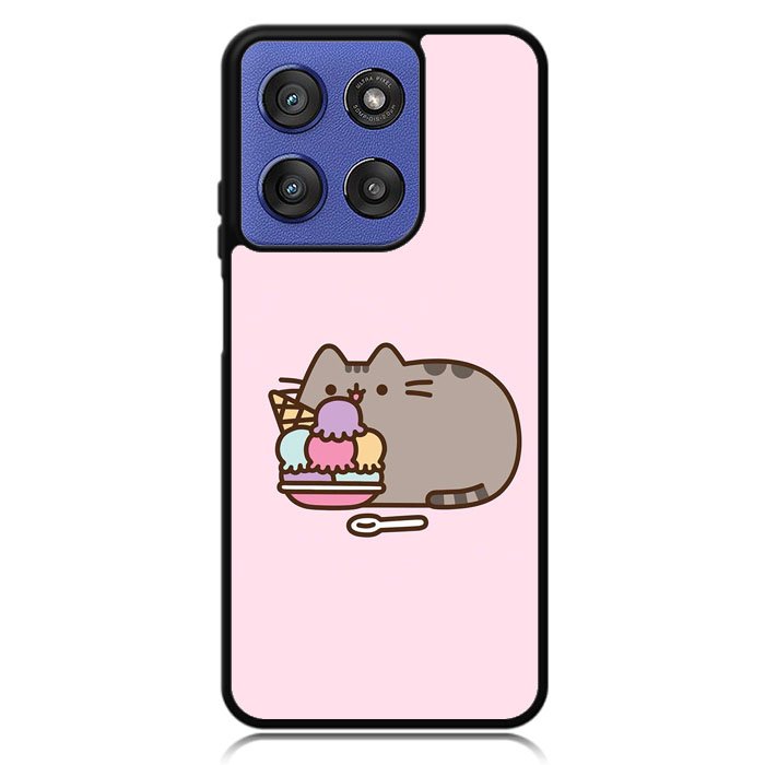 Pusheen The Cat Ice Cream Motorola Moto G Stylus 5G 2025 Case OV6946