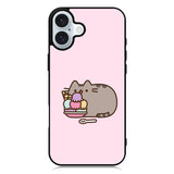 Pusheen The Cat Ice Cream iPhone 16 Plus Case QC6946