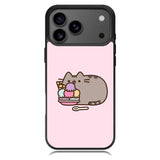 Pusheen The Cat Ice Cream iPhone 17 Pro Case RC6946