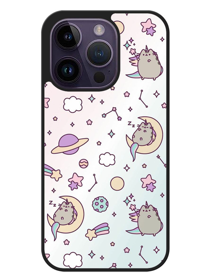 Pusheen The Cat Fairy Unicorn iPhone 14 Pro Case