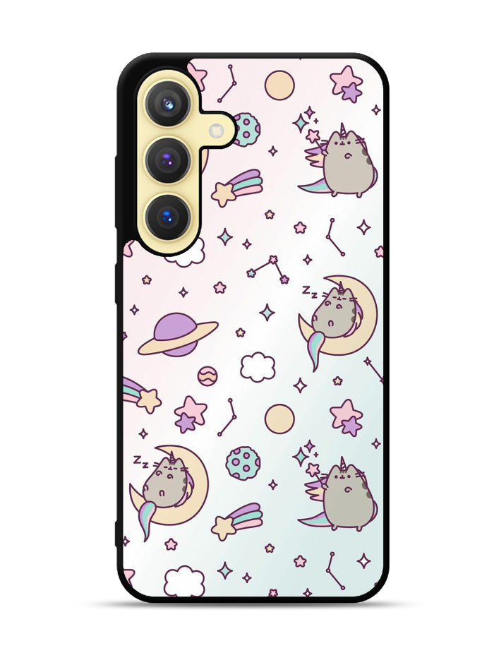 Pusheen The Cat Fairy Unicorn Samsung Galaxy S24 Plus 5G , Samsung Galaxy S24+ 5G Case