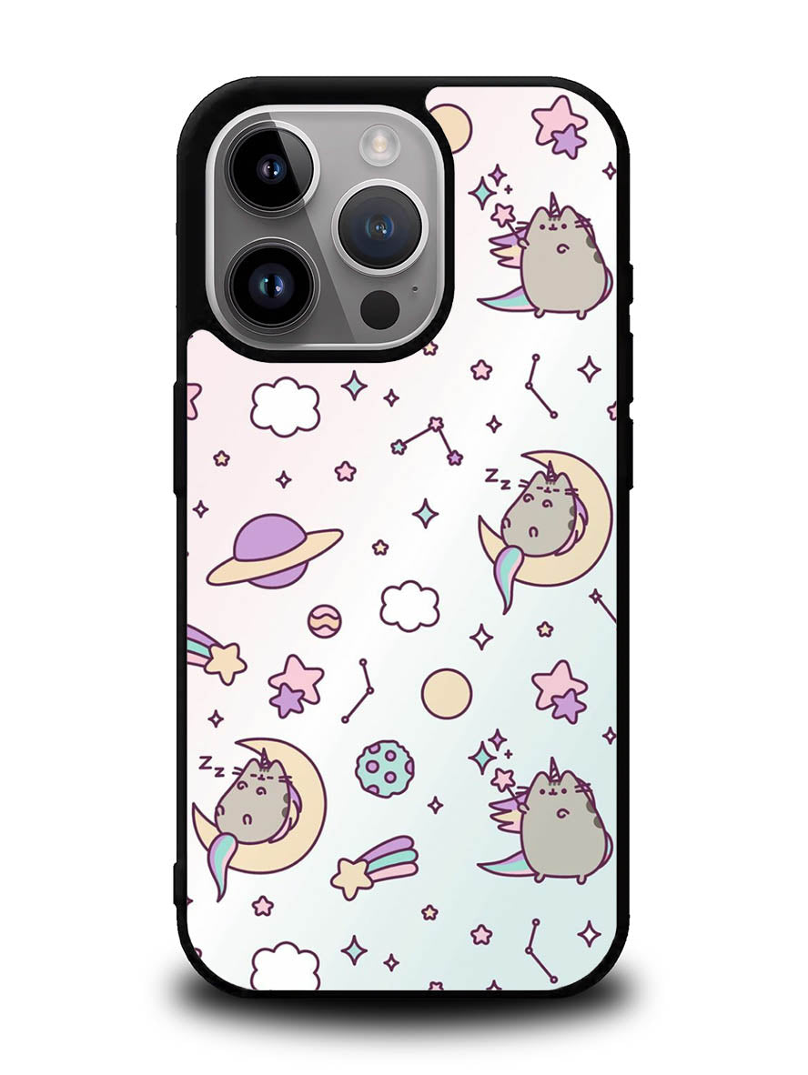 Pusheen The Cat Fairy Unicorn iPhone 15 Pro Case