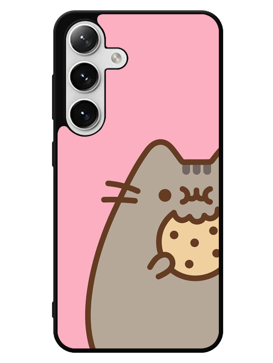 Pusheen The Cat Cookies Samsung Galaxy S24 5G Case