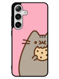 Pusheen The Cat Cookies Samsung Galaxy S24 5G Case