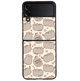 Pusheen The Cat Pattern Samsung Galaxy Z Flip 4 5G 2022 Case
