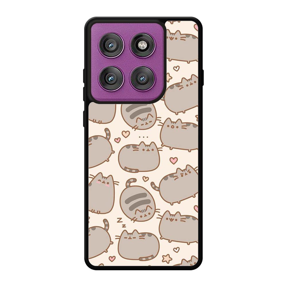 Pusheen The Cat Pattern Motorola Moto Edge 60 Pro Case