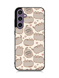 Pusheen The Cat Pattern Samsung Galaxy S23 FE 5G Case