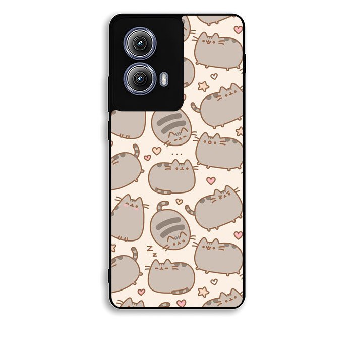 Pusheen The Cat Pattern Motorola Moto Edge 2024 Case OV1392
