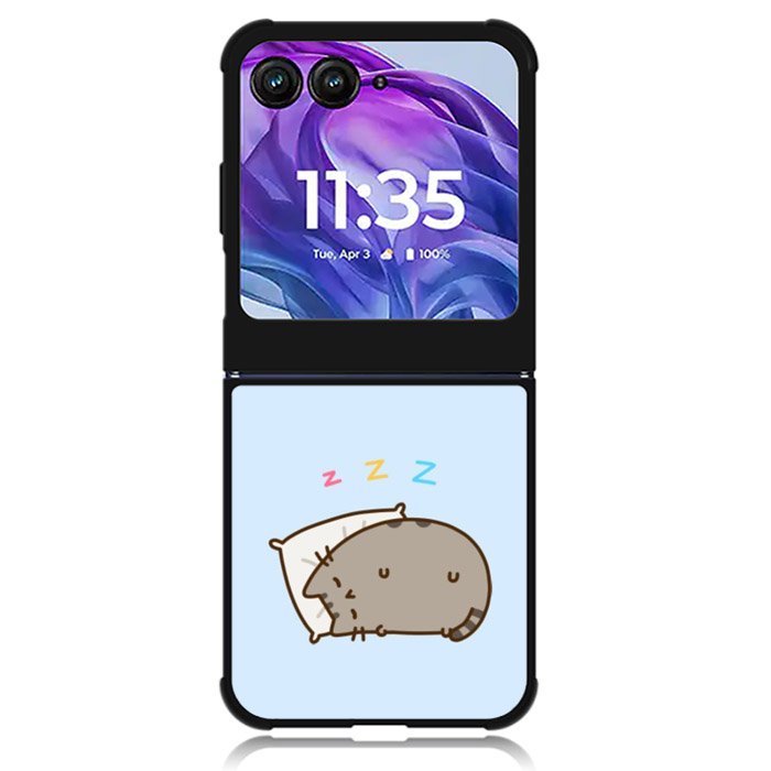 Pusheen The Cat Sleeping Beauty Motorola Moto Razr Plus 2024 , Moto Razr+ 2024 Case OV2778