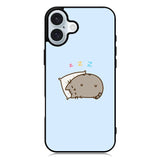 Pusheen The Cat Sleeping Beauty iPhone 16 Plus Case QC2778