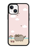 Pusheen The Cat Cool Summer iPhone 14 Plus Case QC6933