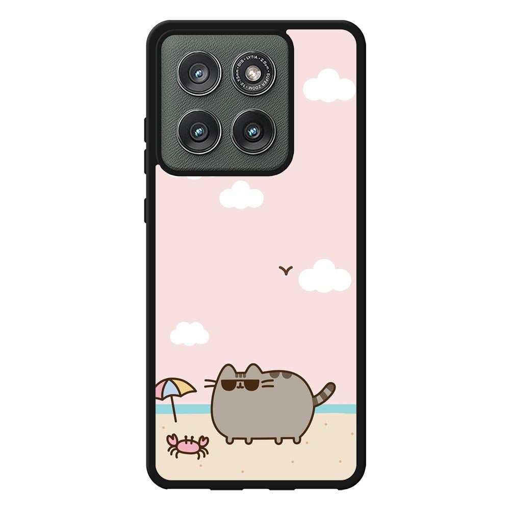Pusheen The Cat Cool Summer Motorola Moto Edge 2025 Case QC6933