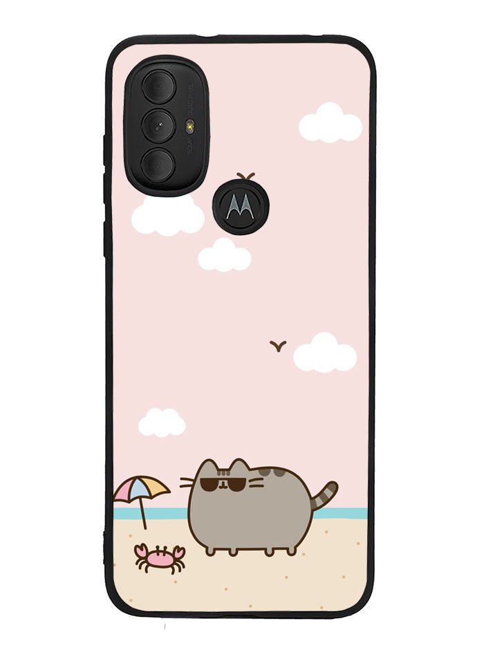Pusheen The Cat Cool Summer Motorola Moto G Pure 2021 , Moto G Power 2022 Case OV6933