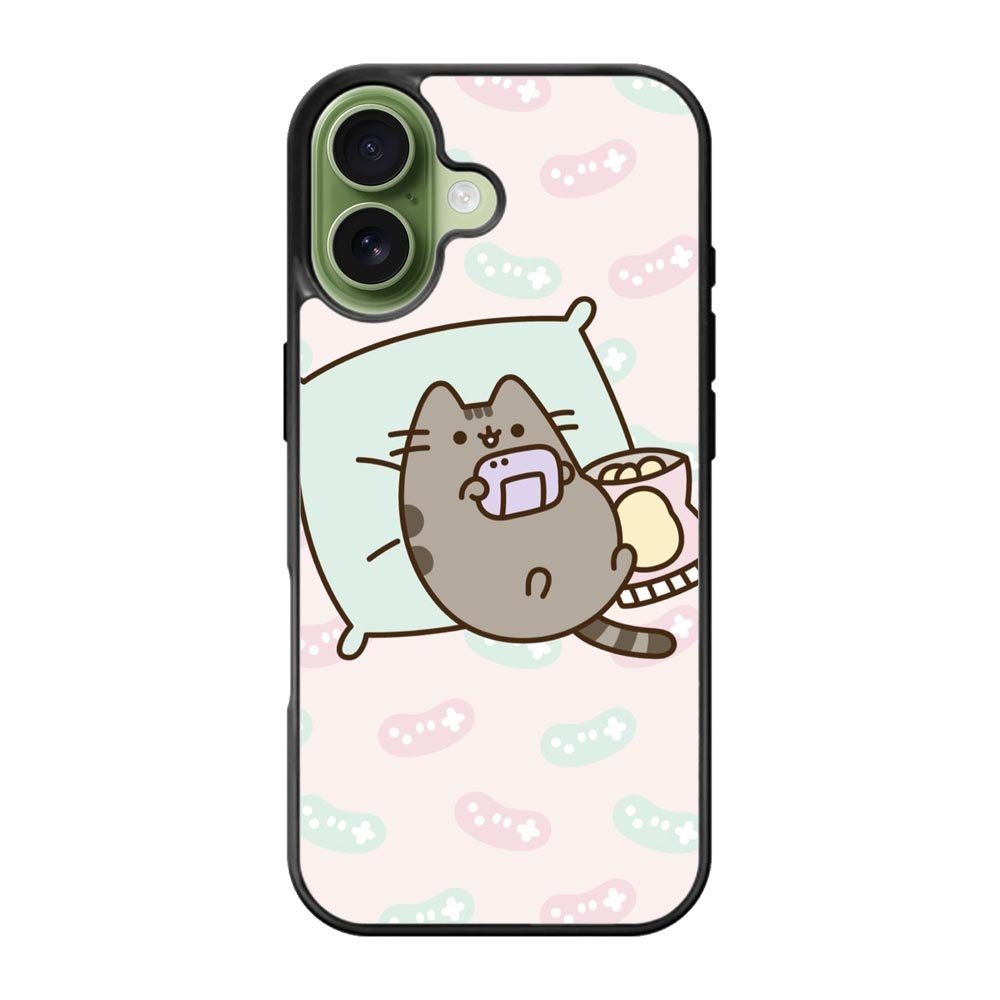 Pusheen The Cat Enjoy Gaming iPhone 17 Case