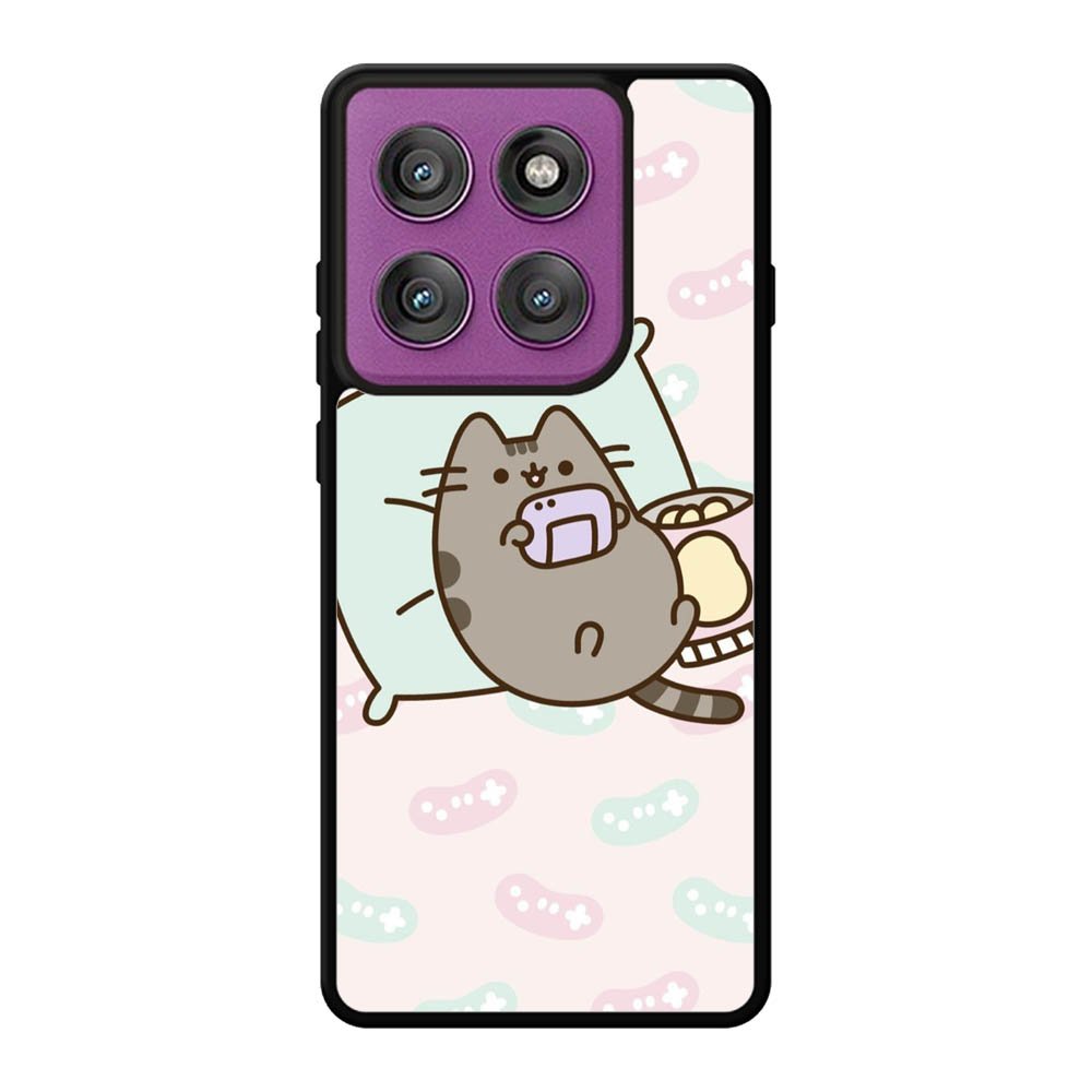 Pusheen The Cat Enjoy Gaming Motorola Moto Edge 60 Pro Case