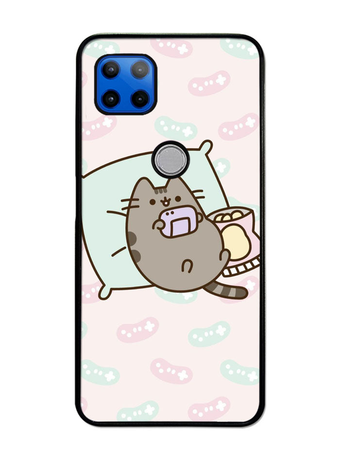 Pusheen The Cat Enjoy Gaming Motorola Moto G 5G Case , Moto One 5G Ace Case