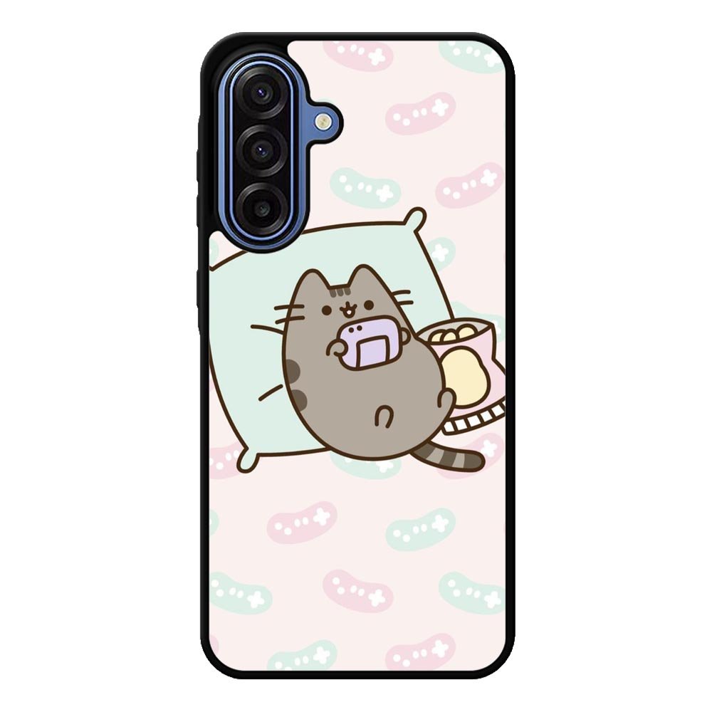 Pusheen The Cat Enjoy Gaming Samsung Galaxy A17 Case