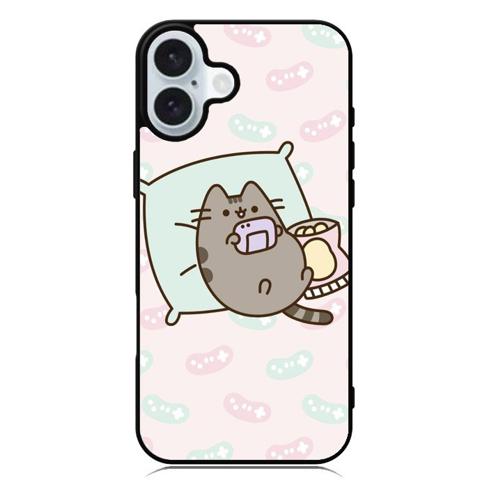 Pusheen The Cat Enjoy Gaming iPhone 16 Case