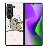 Pusheen The Cat Enjoy Gaming Samsung Galaxy Z Fold 6 Case