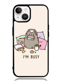 Pusheen The Cat Very Busy iPhone 14 Plus Case OV0983