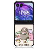 Pusheen The Cat Very Busy Motorola Moto Razr Plus 2024 , Moto Razr+ 2024 Case