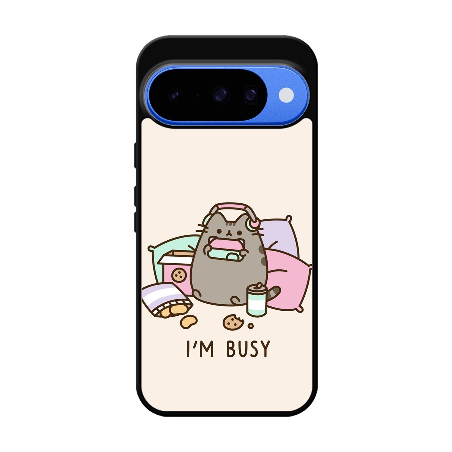 Pusheen The Cat Very Busy Google Pixel 10 Case