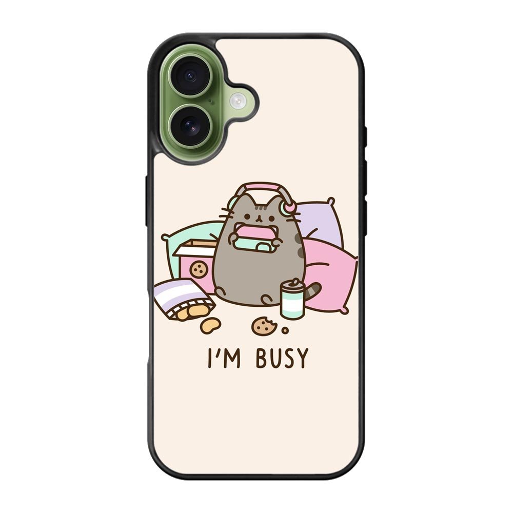 Pusheen The Cat Very Busy iPhone 17 Case