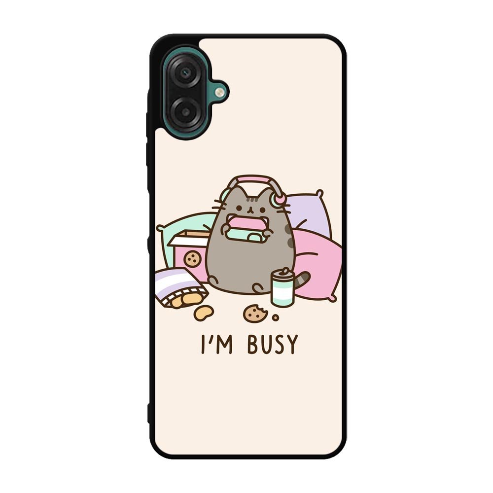 Pusheen The Cat Very Busy Samsung Galaxy A07 Case