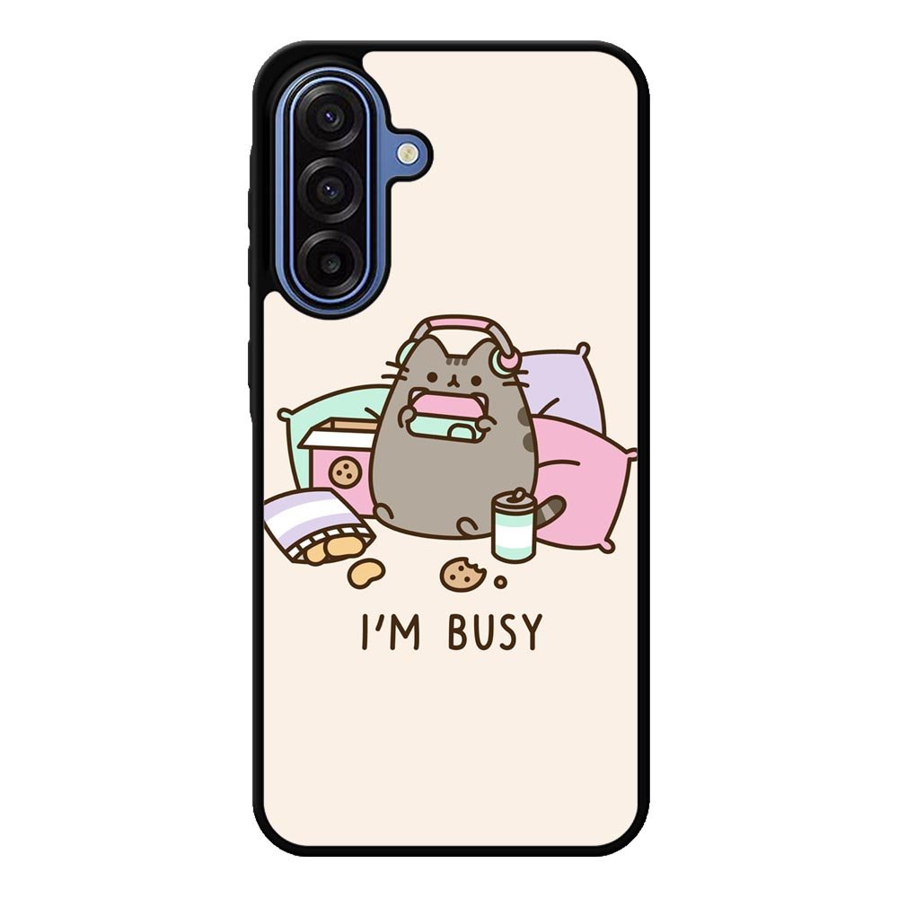 Pusheen The Cat Very Busy Samsung Galaxy A17 Case