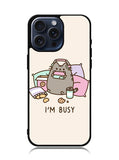 Pusheen The Cat Very Busy iPhone 15 Pro Case OV2780