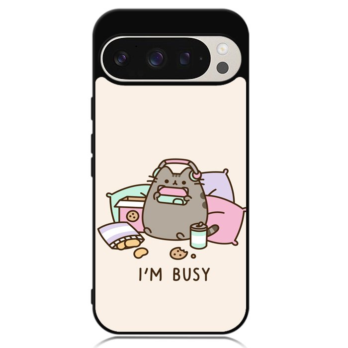 Pusheen The Cat Very Busy Google Pixel 9 | Pixel 9 Pro Case