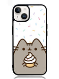 Pusheen The Cat Rainbow Cupcakes iPhone 14 Plus Case OV0980