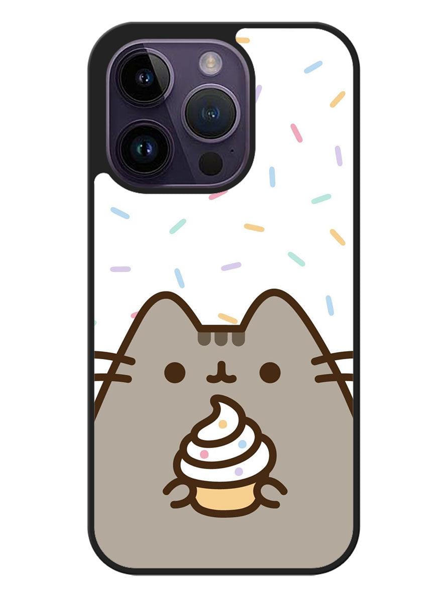 Pusheen The Cat Rainbow Cupcakes iPhone 14 Pro Max Case OV0980