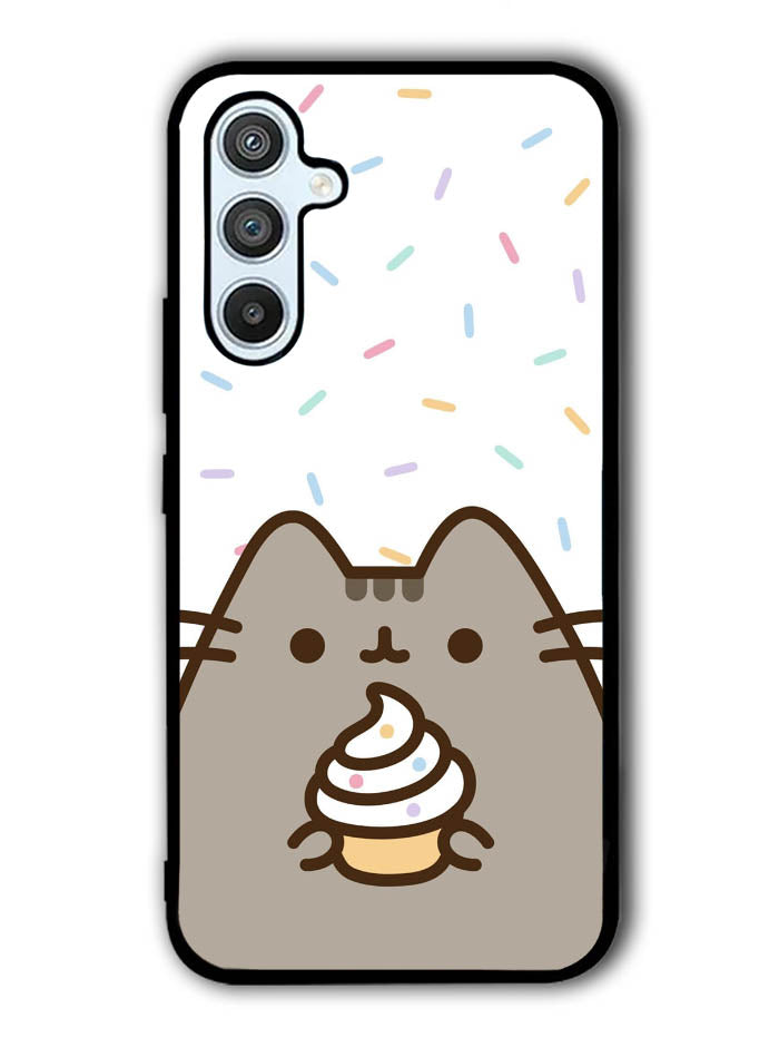 Pusheen The Cat Rainbow Cupcakes Samsung Galaxy A54 5G Case