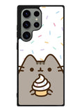 Pusheen The Cat Rainbow Cupcakes Samsung Galaxy S23 Ultra 5G Case