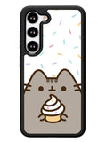 Pusheen The Cat Rainbow Cupcakes Samsung Galaxy S23 Plus 5G / Samsung Galaxy S23+ 5G Case