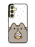 Pusheen The Cat Rainbow Cupcakes Samsung Galaxy S25 Plus 5G , Samsung Galaxy S25+ 5G Case