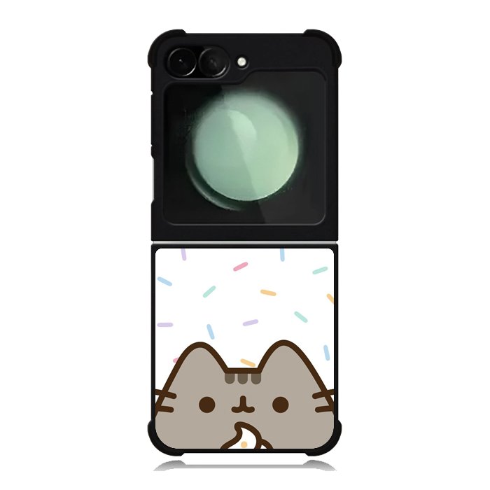 Pusheen The Cat Rainbow Cupcakes Samsung Galaxy Z Flip 6 Case