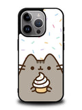 Pusheen The Cat Rainbow Cupcakes iPhone 15 Pro Case
