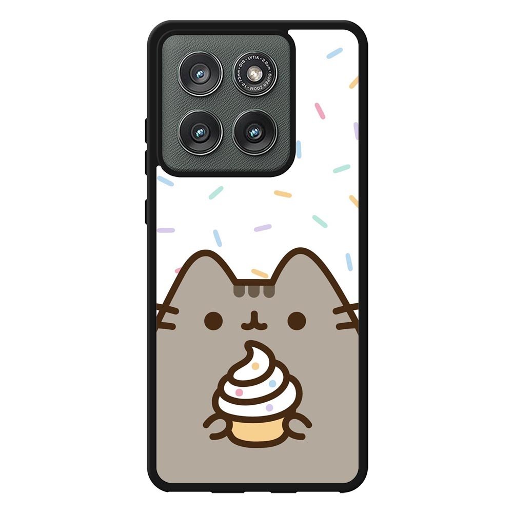 Pusheen The Cat Rainbow Cupcakes Motorola Moto Edge 2025 Case