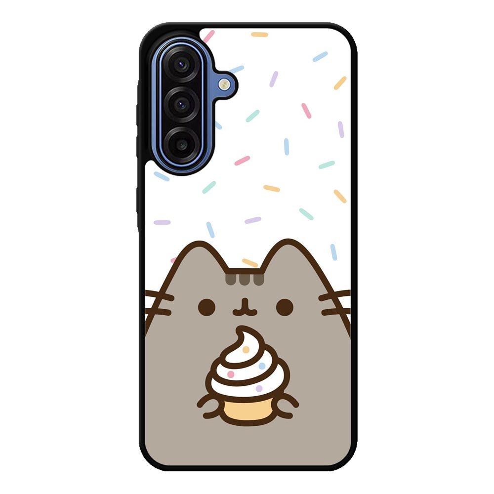 Pusheen The Cat Rainbow Cupcakes Samsung Galaxy A17 Case